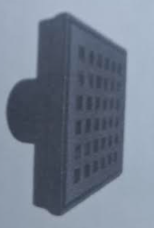 REJILLA GRECIA NEGRA 10X10